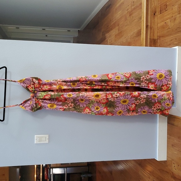 Baltic Born Rosalee Pink and Orange Floral Maxi Dress - Picture 2 of 11